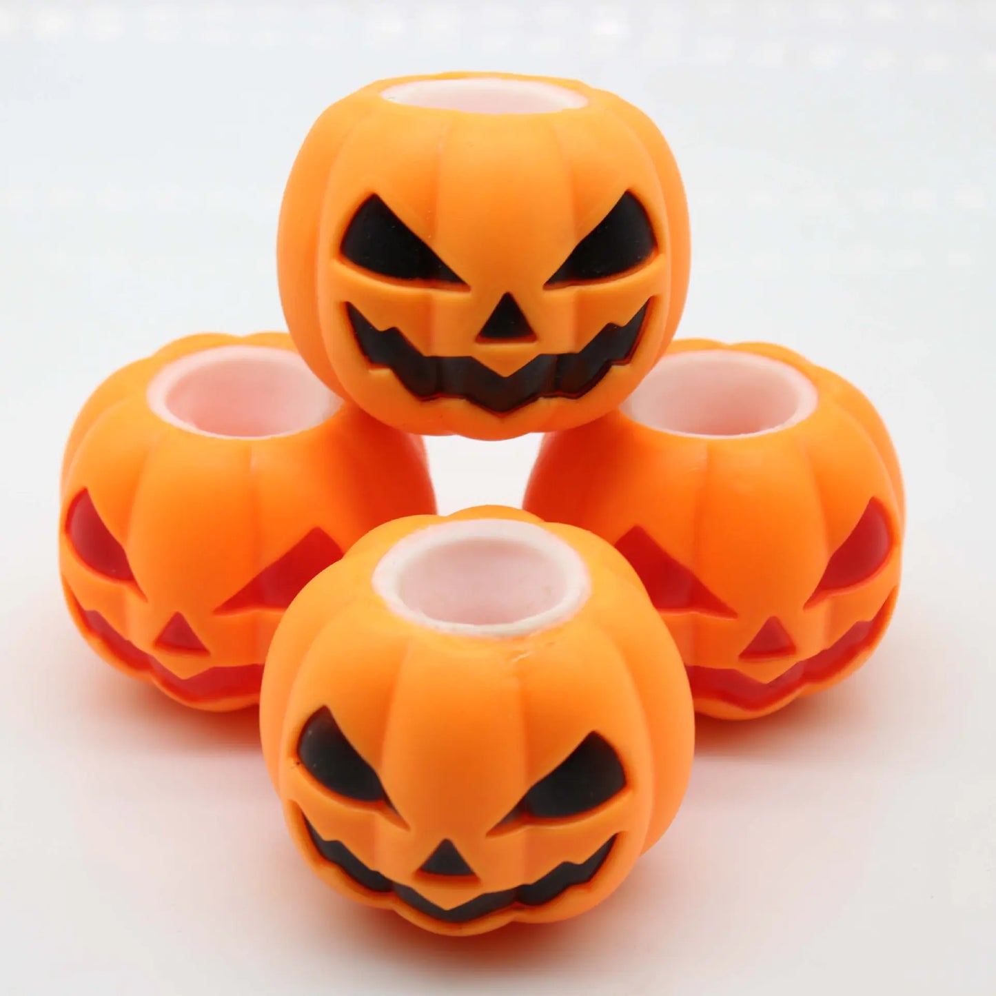 Halloween Jacko-Lantern Ghost Squeeze Toy